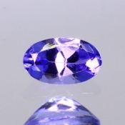 ok. 0,27ct/szt. - TANZANIT NAT.- owal 5,2x3,1/2,2mm