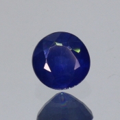 ok. 0,47ct/szt. - SZAFIR NAT.- d4,43x4,39/2,67mm okrągły