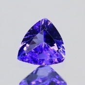 ok. 0,43ct/szt. -IDEALNY  TANZANIT NAT.- 5,07x5,23/2,66mm trilion