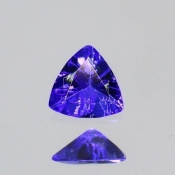 ok. 0,145ct/szt. -IDEALNY  TANZANIT NAT.- 3,77x3,80/1,76mm trilion