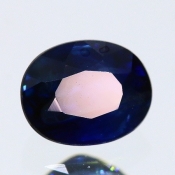 ok. 0,535ct/szt. - SZAFIR NAT.- 5,00x3,95/3,00mm owal