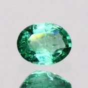 ok. 0,38ct/szt. -NAJCZYSTSZY SZMARAGD NAT.- 5,48x4,37/2,58mm owal