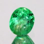 ok. 0,665ct/szt. -WESOŁY SZMARAGD NAT.- 5,71x4,80/4,03mm owal