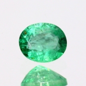 ok. 0,685ct/szt. - SZMARAGD NAT.- 6,07x5,13/3,45mm owal