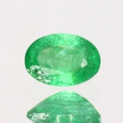 ok. 0,69ct/szt. - SZMARAGD NAT.- 6,8x4,74/3,34mm owal