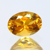 ok. 0,87ct/szt. -ZŁOCISTY TURMALIN NAT.- 7,12x5,15/3,76mm owal