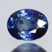 ok. 0,395ct/szt. -NIEPOPRAWIANY SZAFIR NAT.- 4,98x3,94/2,34mm owal