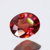 ok. 0,46ct/szt. -RUBIN NAT. (podgrzewanie trad.)- 5,27x4,32/2,33mm owal