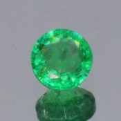 ok. 0,61ct/szt. - SZMARAGD NAT.- d5,31x5,33/3,15mm okrągły