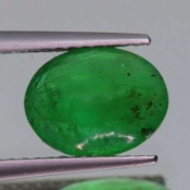 ok. 1,83ct/szt. -NAJCENNIEJSZY CIEMNY SZMARAGD NAT.- 9,09x7,06/4,35mm owal