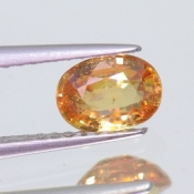 ok. 0,77ct/szt. -NIEPOPRAWIANY SZAFIR NAT.- 6,13x4,59/2,94mm owal