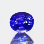 ok. 1,02ct/szt. -KRÓLEWSKI SZAFIR NAT.- 5,97x5,12/3,95mm owal