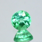 ok. 0,425ct/szt. -KOLUMBIJSKI SZMARAGD NAT.- 4,57/4,53//3,65mm okrągły