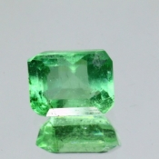 ok. 1,785ct/szt. -KOLUMBIJSKI SZMARAGD NAT.- 7,64x6,27/5,12mm ośmiokąt