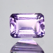 ok. 0,95ct/szt. -ŚWIETLISTY AMETYST NAT.- 6,99x4,97/3,81mm ośmiokąt