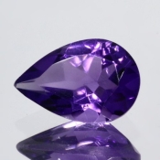 ok. 2,59ct/szt. -NASYCONY AMETYST NAT.- 12,15x8,06/5,27mm kropla