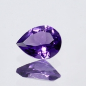 ok. 0,92ct/szt. -NASYCONY AMETYST NAT.- 8,02x6,02/3,70mm kropla