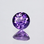 ok. 0,755ct/szt. -NASYCONY AMETYST NAT.- d6,04x6,03/3,83mm okrągły