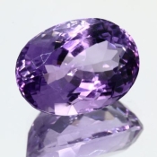 ok. 20,605ct/szt. -JASNY AMETYST NAT.- 19,89x15,53/11,60mm owal