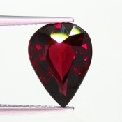 ok. 3,37ct/szt. -RED ROYAL (KRÓLEWSKA CZEWIEŃ) GRANAT NAT.- 11,41x8,47/4,71mm kropla