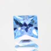 ok. 3,175ct/szt. -AAA SKY BLUE TOPAZ NAT.- 7,93x7,96/5,70mm kwadrat