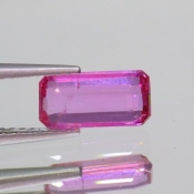 ok. 1,32ct/szt. -BABY PINK SZAFIR NAT.- 8,90x4,54/2,29mm ośmiokąt