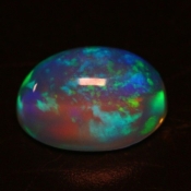 ok. 1,01ct/szt. -WIELOBARWNY OPAL NAT.- 8,02x6,03/4,07mm owal