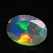 ok. 0,395ct/szt. -WIELOBARWNY OPAL NAT.- 7,00x5,11/2,73mm owal