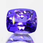 ok. 5,76ct/szt. -AAA FIOLETOWONIEBIESKI TANZANIT NAT.- 11,12x9,18/7,07mm antyk