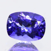 ok. 1,42ct/szt. -AAA FIOLETOWONIEBIESKI TANZANIT NAT.- 7,92x6,02/4,11mm antyk