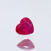 ok. 0,445ct/szt. -PIĘKNY RUBIN NAT.- 4,31x4,58/2,70mm serce
