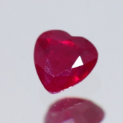 ok. 0,37ct/szt. -PIĘKNY RUBIN NAT.- 4,38x4,23/2,23mm serce