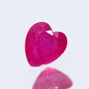 ok. 0,455ct/szt. -PIĘKNY RUBIN NAT.- 4,46x4,07/2,74mm serce
