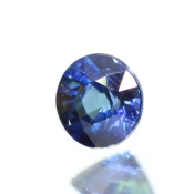 ok. 0,41ct/szt. -MORSKI SZAFIR NAT.- 4,31x4,24/2,82 okrągły