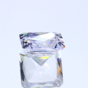 ok. 4,05ct/szt. -CZYSTA BIEL TOPAZ NAT.- 9,80x9,76/4,75mm ośmiokąt