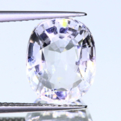 ok. 6,06ct/szt. -CZYSTA BIEL TOPAZ NAT.- 11,72x9,72/6,60mm ośmiokąt