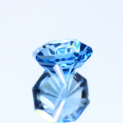 ok. 2,39ct/szt. -SWISS BLUE TOPAZ NAT.- 7,61x7,58/5,73mm ośmiokąt
