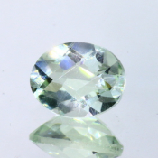 ok. 1,685ct/szt. -PRASIOLIT JASNY ZIELONY AMETYST NAT.- 8,99x7,16/4,67mm owal