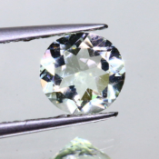 ok. 0,705ct/szt. -PRASIOLIT JASNY ZIELONY AMETYST NAT.- d6,04x5,93/3,61mm okrągły