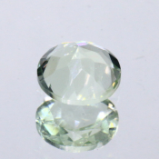 ok. 0,695ct/szt. -PRASIOLIT JASNY ZIELONY AMETYST NAT.- d5,94x5,93/3,45mm okrągły