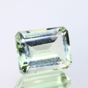 ok. 3,44ct/szt. -PRASIOLIT JASNY ZIELONY AMETYST NAT.- 10,08x8,01/5,44mm ośmiokąt