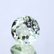 ok. 2,075ct/szt. -PRASIOLIT JASNY ZIELONY AMETYST NAT.- 8,08x8,04/5,64 okrągły