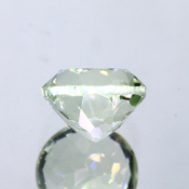 ok. 2,075ct/szt. -PRASIOLIT JASNY ZIELONY AMETYST NAT.- 8,08x8,04/5,64 okrągły