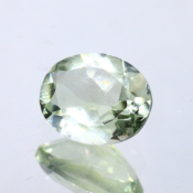 ok. 1,605ct/szt. -PRASIOLIT JASNY ZIELONY AMETYST NAT.- 8,89x7,06/4,33mm owal
