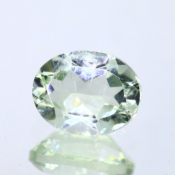 ok. 1,755ct/szt. -PRASIOLIT JASNY ZIELONY AMETYST NAT.- 9,06x7,15/4,50mm owal