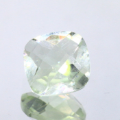 ok. 1,865ct/szt. -PRASIOLIT JASNY ZIELONY AMETYST NAT.- 8,08x8,02/4,86mm antyk