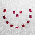 ok. 20,16ct/1lot -IMPONUJĄCY ZESTAW  RUBIN NAT.-  6-8,5 x 5,1-5,9mm  ośmiokąt