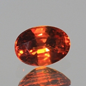 ok. 1,165ct/1szt. -CENNY GRANAT Spessartyn NAT  - PRZECUDNY -  ov7x5mm owal