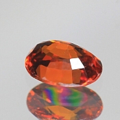 ok. 1,165ct/1szt. -CENNY GRANAT Spessartyn NAT  - PRZECUDNY -  ov7x5mm owal