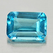 ok. 1,08ct/szt. -UWODZICIELSKI TOPAZ NAT.- 6,93x4,91mm 3,18mm  gł ośmiokąt